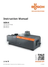 Preview for 1 page of BUSCH MINK MM 1402 AV Instruction Manual