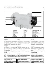 Preview for 3 page of BUSCH R 5 0025 Installation And Operating Instructions Manual