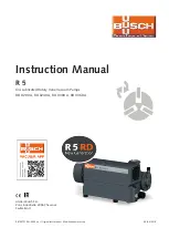 BUSCH R 5 RD 0200 A Instruction Manual preview