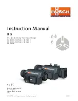 Предварительный просмотр 1 страницы BUSCH R 5 series Instruction Manual