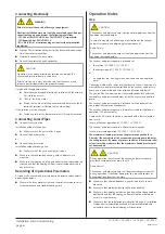 Preview for 6 page of BUSCH SECO SD 1005 C Installation And Operating Instructions Manual