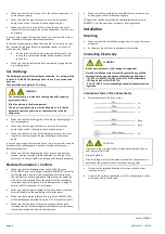 Preview for 6 page of BUSCH Seco SG 0008 A Installation And Operating Instructions Manual