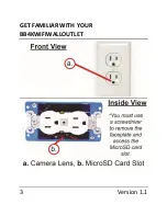 Предварительный просмотр 3 страницы Bush Baby BB4KWiFiWallOutlet User Manual