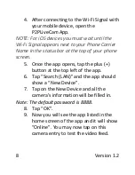 Preview for 8 page of Bush Baby BBWiFiAlarmClock User Manual