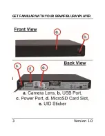 Preview for 3 page of Bush Baby BBWiFiBluRayPlayer User Manual