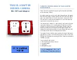 Preview for 1 page of Bush Baby HCTravel Adapter User Manual