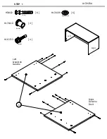 Предварительный просмотр 6 страницы Bush Business Furniture A172976A Assembly Instructions Manual