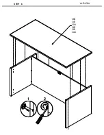 Предварительный просмотр 11 страницы Bush Business Furniture A172976A Assembly Instructions Manual