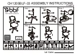 Bush Business Furniture CH1205BLF-03 Assembly Instructions Manual preview