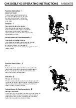 Preview for 2 page of Bush Business Furniture CH1205BLF-03 Assembly Instructions Manual