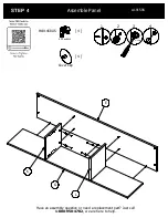 Предварительный просмотр 11 страницы Bush Business Furniture OFH172BW Assembly Manual