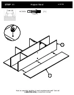 Предварительный просмотр 18 страницы Bush Business Furniture OFH172BW Assembly Manual