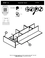 Предварительный просмотр 20 страницы Bush Business Furniture OFH172BW Assembly Manual