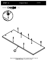 Предварительный просмотр 21 страницы Bush Business Furniture OFH172BW Assembly Manual