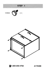 Предварительный просмотр 9 страницы Bush Business Furniture WC12954CSU Manual