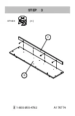 Предварительный просмотр 14 страницы Bush Business Furniture WC12979 Instruction Sheet