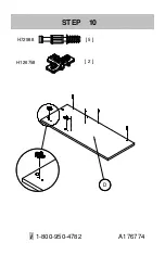 Предварительный просмотр 21 страницы Bush Business Furniture WC12979 Instruction Sheet