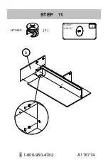 Предварительный просмотр 22 страницы Bush Business Furniture WC12979 Instruction Sheet