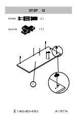 Предварительный просмотр 23 страницы Bush Business Furniture WC12979 Instruction Sheet