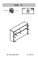 Предварительный просмотр 27 страницы Bush Business Furniture WC12979 Instruction Sheet