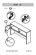 Предварительный просмотр 29 страницы Bush Business Furniture WC12979 Instruction Sheet