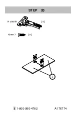 Предварительный просмотр 31 страницы Bush Business Furniture WC12979 Instruction Sheet