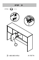 Предварительный просмотр 32 страницы Bush Business Furniture WC12979 Instruction Sheet