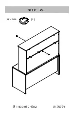 Предварительный просмотр 36 страницы Bush Business Furniture WC12979 Instruction Sheet