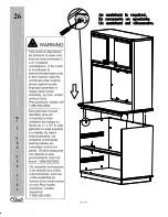 Предварительный просмотр 34 страницы Bush Business Furniture WC14337 Assembly Instructions Manual