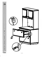 Предварительный просмотр 36 страницы Bush Business Furniture WC14337 Assembly Instructions Manual