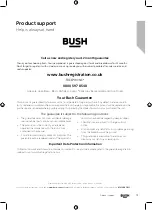 Preview for 31 page of Bush Classic 133336624 Instruction Manual