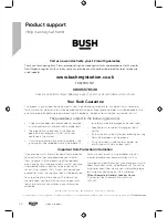 Preview for 46 page of Bush Classic WO268 Instruction Manual