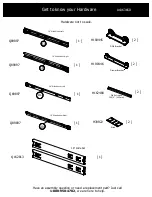 Предварительный просмотр 6 страницы BUSH FURNITURE 72W L Desk A186366D Assembly Manual