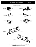 Предварительный просмотр 7 страницы BUSH FURNITURE 72W L Desk A186366D Assembly Manual