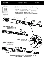 Предварительный просмотр 10 страницы BUSH FURNITURE 72W L Desk A186366D Assembly Manual