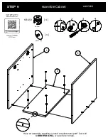 Предварительный просмотр 17 страницы BUSH FURNITURE 72W L Desk A186366D Assembly Manual