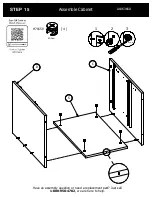 Предварительный просмотр 23 страницы BUSH FURNITURE 72W L Desk A186366D Assembly Manual