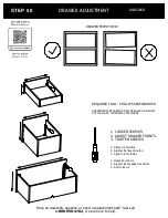 Предварительный просмотр 58 страницы BUSH FURNITURE 72W L Desk A186366D Assembly Manual