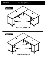 Preview for 20 page of BUSH FURNITURE 72W L Assembly Manual