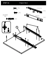 Preview for 45 page of BUSH FURNITURE 72W L Assembly Manual