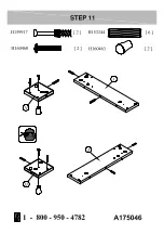 Предварительный просмотр 19 страницы BUSH FURNITURE A175046 Manual