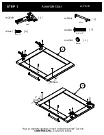 Предварительный просмотр 7 страницы BUSH FURNITURE A177872B Assembly Manual