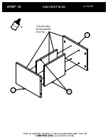 Предварительный просмотр 16 страницы BUSH FURNITURE A177872B Assembly Manual