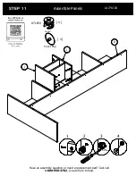 Предварительный просмотр 17 страницы BUSH FURNITURE A177872B Assembly Manual