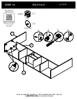 Предварительный просмотр 19 страницы BUSH FURNITURE A177872B Assembly Manual