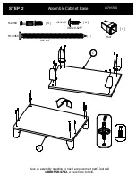 Preview for 11 page of BUSH FURNITURE A179554D Assembly Manual