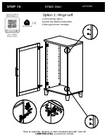 Preview for 19 page of BUSH FURNITURE A179554D Assembly Manual