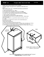 Preview for 21 page of BUSH FURNITURE A179554D Assembly Manual