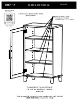 Preview for 26 page of BUSH FURNITURE A179554D Assembly Manual