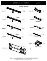 Предварительный просмотр 6 страницы BUSH FURNITURE A186386C Assembly Manual